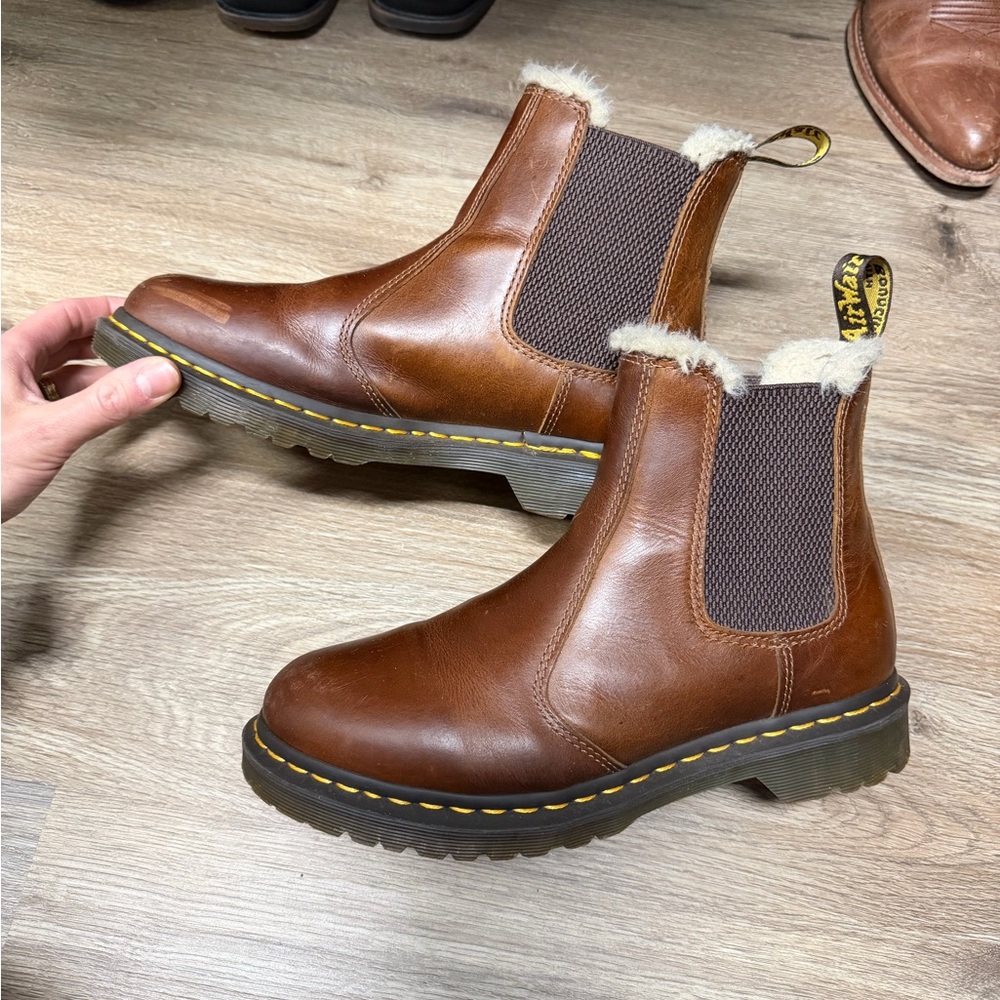 Doc Marten Brown Leather Boots